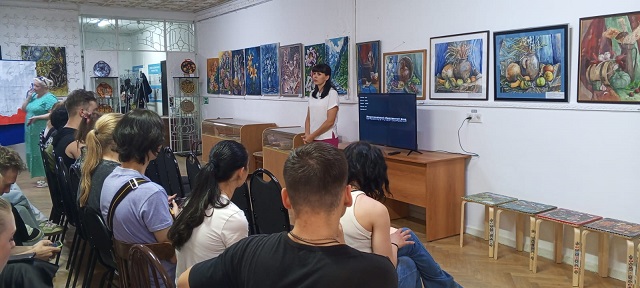 Музейное мероприятие для студентов колледжа культуры