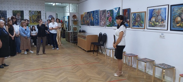 Открытие выставки творческих работ студентов КККК 