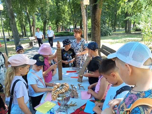 17 июля - Единый день фольклора. Мероприятие в Северском парке культуры и отдыха